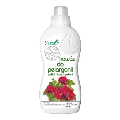 Nawóz Płynny Do Pelargonii, Surfinii i Innych Petunii 500 ml Sumin