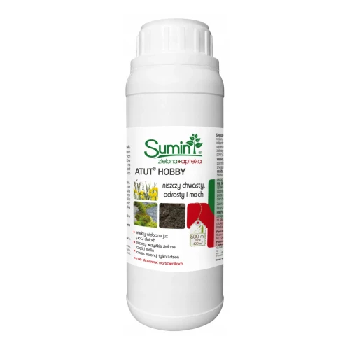 Atut Hobby 500 ml – środek na chwasty i mech – Sumin