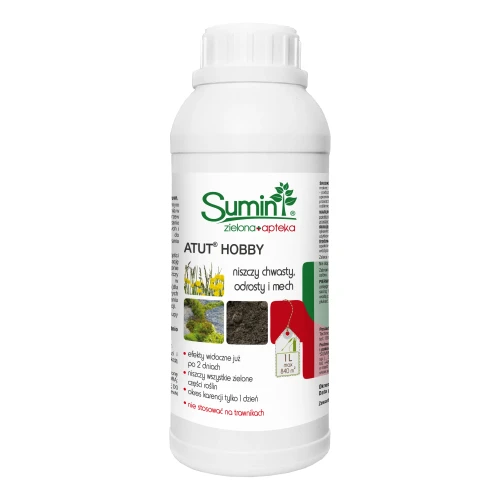 Atut Hobby 1 l – środek na chwasty i mech – Sumin