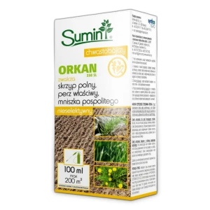 Orkan 350 SL 100 ml – środek na chwasty, zwalcza skrzyp polny – Sumin