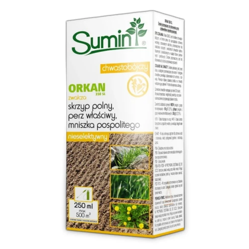 Orkan 350 SL 250 ml – środek na chwasty, zwalcza skrzyp polny – Sumin