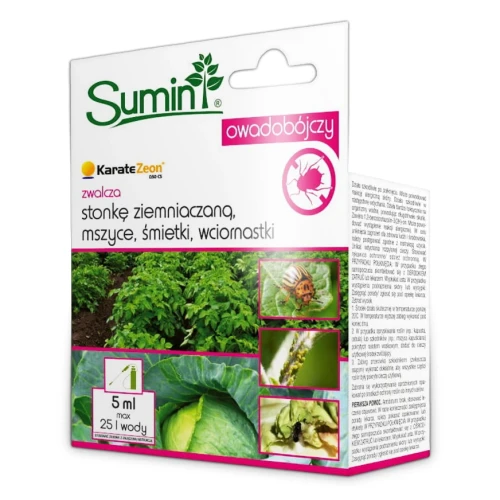Karate Zeon 050 CS 5 ml – preparat na Stonkę Ziemniaczaną, Mszycę, Śmietki i Wciornastki – Sumin