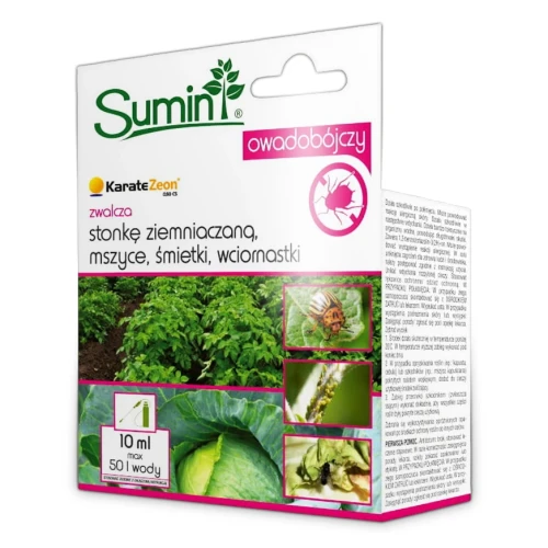 Karate Zeon 050 CS 10 ml – preparat na Stonkę Ziemniaczaną, Mszycę, Śmietki i Wciornastki – Sumin