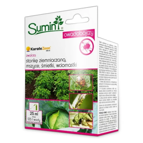 Karate Zeon 050 CS 25 ml – preparat na Stonkę Ziemniaczaną, Mszycę, Śmietki i Wciornastki – Sumin