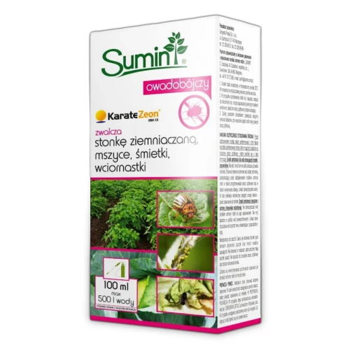 Karate Zeon 050 CS 100 ml – preparat na Stonkę Ziemniaczaną, Mszycę, Śmietki i Wciornastki – Sumin
