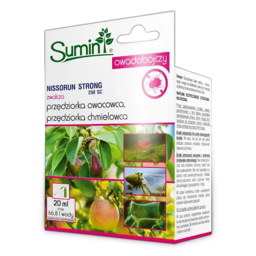 Nissorun Strong 250 SC 20 ml – preparat na Przędziorki – Sumin