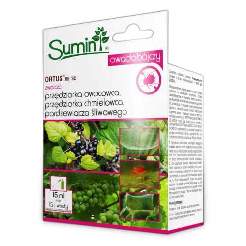 Ortus 05 SC 15 ml – preparat na przędziorki i pordzewiacza – Sumin