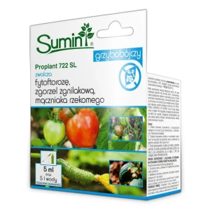 Proplant 722 SL 5 ml – preparat na Fytoftorozę, Zgorzel Zgnilakową, Mączniaka Rzekomego – Sumin