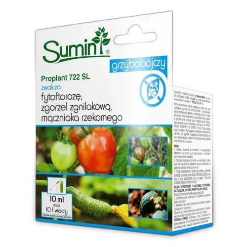 Proplant 722 SL 10 ml – preparat na Fytoftorozę, Zgorzel Zgnilakową, Mączniaka Rzekomego – Sumin