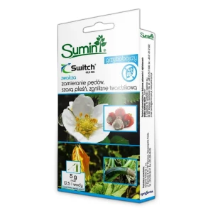Switch 62,5 WG 5 g – preparat na Zamieranie Pędów, Szarą Pleśń i Zgniliznę Twardzikową – Sumin