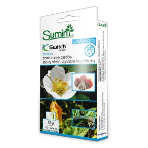 Switch 62,5 WG 10 g – preparat na Zamieranie Pędów, Szarą Pleśń i Zgniliznę Twardzikową – Sumin