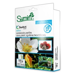 Switch 62,5 WG 100 g – preparat na Zamieranie Pędów, Szarą Pleśń i Zgniliznę Twardzikową – Sumin