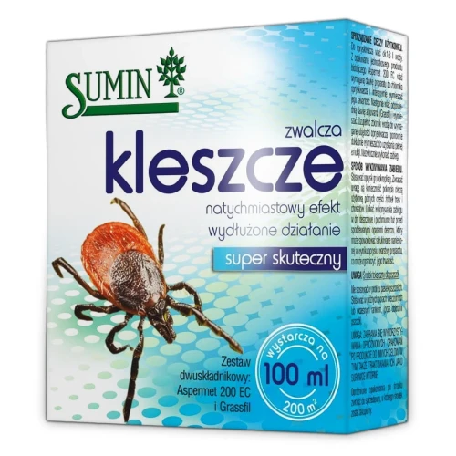 Shot Koncentrat Do Zwalczania Kleszczy w Ogrodzie 100 ml