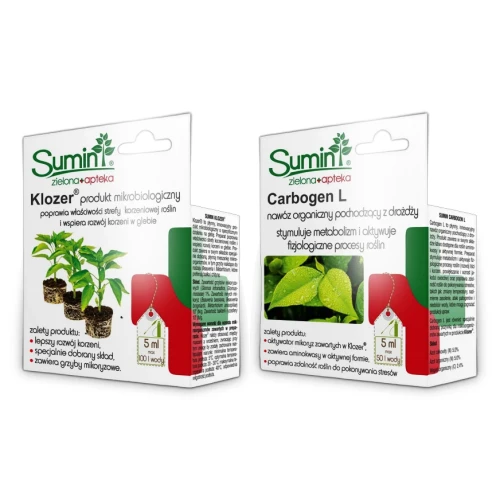 Klozer i Carbogen Duopack – 2 x 5 ml Sumin