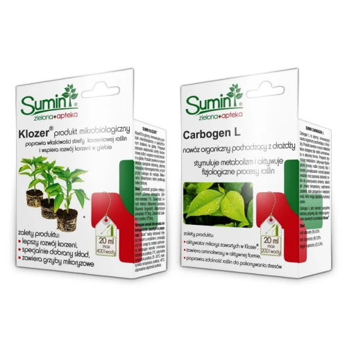 Klozer &amp;amp; Carbogen Duopack – 2 x 20 ml Sumin