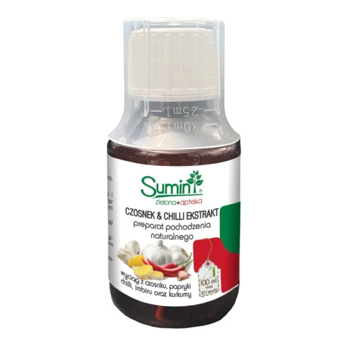 Czosnek i Chilli ekstrakt – 100 ml Sumin