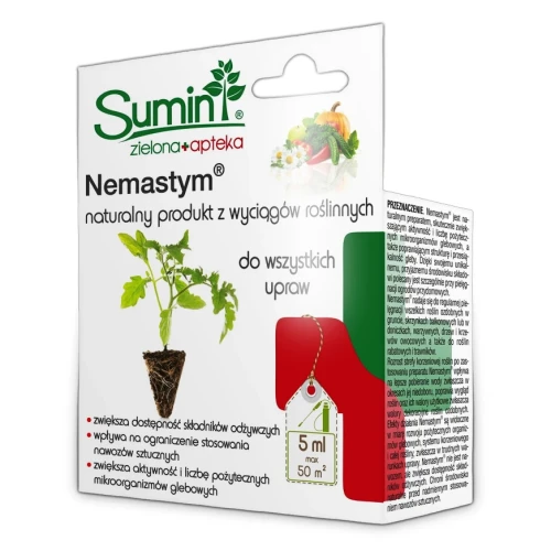 Nemastym – aktywator pożytecznych mikroorganizmów – 5 ml Sumin