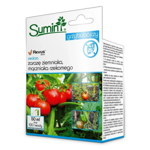 Revus 250 SC 50 ml – preparat na zarazę ziemniaka i mączniaka rzekomego – Sumin