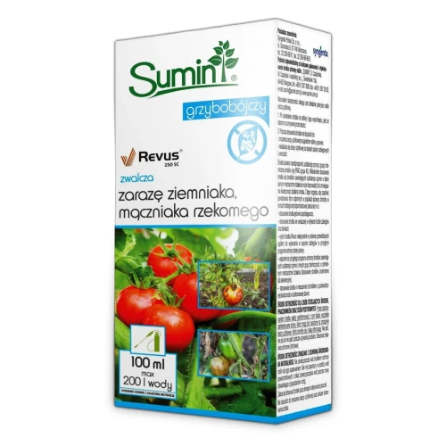 Revus 250 SC 100 ml – preparat na zarazę ziemniaka i mączniaka rzekomego – Sumin