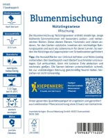 Łąka Kwietna – Mieszanka Łąka Pożytecznych Owadów – Nasiona Taśma – Kiepenkerl tył