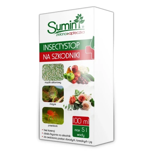 Insectystop zwalcza owady i larwy - 100 ml Sumin