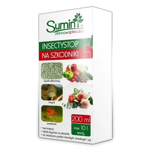 Insectystop zwalcza owady i larwy - 200 ml Sumin