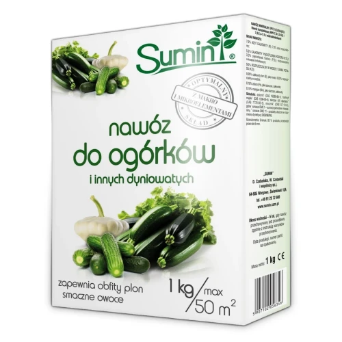 Nawóz do ogórków i dyniowatych 1 kg - Sumin