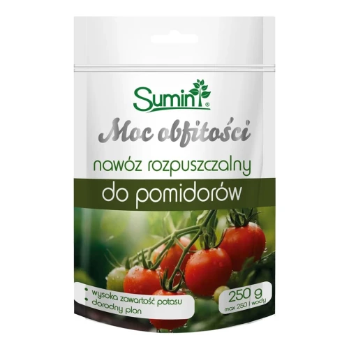 Nawóz rozpuszczalny do pomidorów - Moc Obfitości 250 g - Sumin