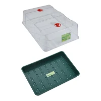 Zestaw - Pokrywka XL do tacy wysiewowej + Taca do wysiewu XL z otworami–  57,5x39,5 cm - Garland