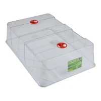 Zestaw - Pokrywka XL do tacy wysiewowej + Taca do wysiewu XL z otworami–  57,5x39,5 cm - Garland pokrywka