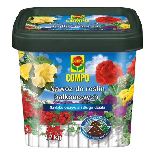 Nawóz do roślin balkonowych 1,2 kg Compo