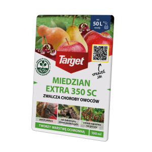 Miedzian Extra 350 SC 100 ml – ekologiczny środek grzybobójczy do drzew owocowych – Target
