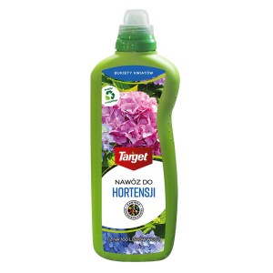 Nawóz płynny do hortensji 1l Target – Bukiety Kwiatów – bujne kwitnienie i intensywne kolory kwiatów