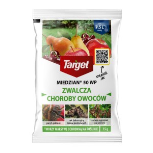 Miedzian 50 WP 15 g – skuteczny środek na choroby drzew owocowych – Target