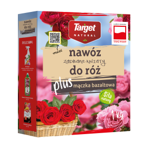 Nawóz do róż z mączką bazaltową – Target 1 kg – naturalne wzmocnienie i intensywny kolor kwiatów