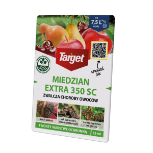 Miedzian Extra 350 SC 15 ml – ekologiczny środek grzybobójczy do drzew owocowych – Target