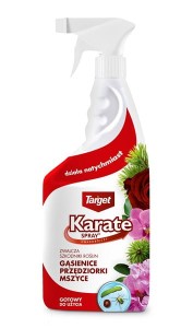 Karate Spray 750 ml – gotowy preparat na mszyce i inne szkodniki roślin domowych i warzywnych – Target