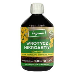 Wrotycz na pędraki i opuchlaki 500 ml – regeneruje glebę i odstrasza szkodniki – MIKROACTIV + mikroorganizmy – Vegano