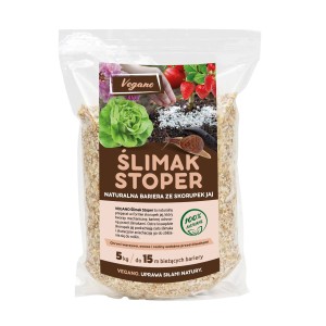 Ślimak Stoper – naturalny środek na ślimaki 5 kg – tworzy barierę i chroni rośliny - Vegano