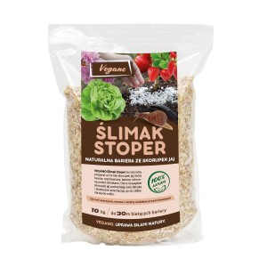 Ślimak Stoper – naturalny środek na ślimaki 10 kg – tworzy barierę i chroni rośliny - Vegano