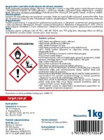 Chlortix Multi Blue - Zwalcza Glony i Dezynfekuje Wodę Basenową 1 kg tył 1.jpg