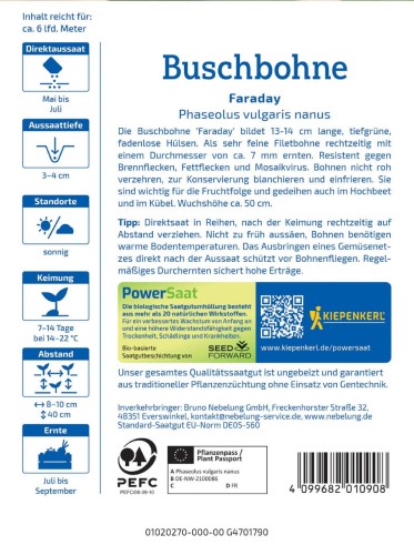 Fasola Szparagowa Faraday, PowerSaat tył.jpg