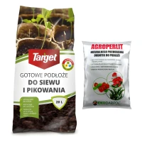 Zestaw do wysiewu i rozsad Ziemia do wysiewu i pikowania 20 l + Perlit ogrodniczy 2 l – szybkie kiełkowanie i mocne korzenie.webp