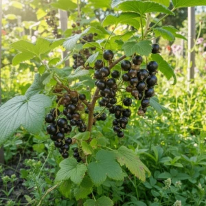 Porzeczka czarna Titania – 30–40 cm – odporna odmiana o dużych owocach – Botana