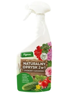 Naturalny Oprysk na choroby i szkodniki – 1000 ml – gotowy spray 2w1 do ochrony roślin - Vegano