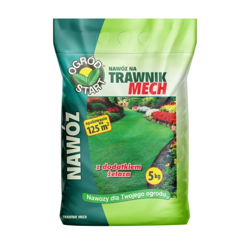Nawóz do trawnika na mech z żelazem 5 kg Ogród Start.webp