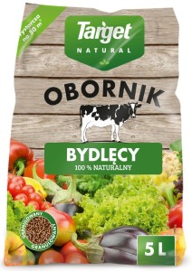 Obornik Bydlęcy granulowany – 5 l Target – naturalne użyźnienie gleby i obfite plony