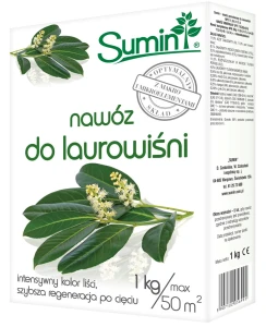Nawóz do laurowiśni – 1 kg – gęsty pokrój i intensywna zieleń – Sumin