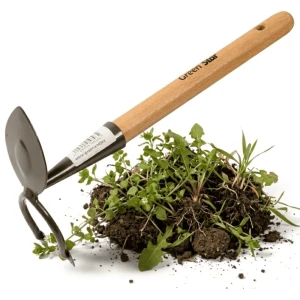 Haczkopazurki ręczne 2w1 – Pro Natura – precyzyjne spulchnianie i plewienie – Green Star