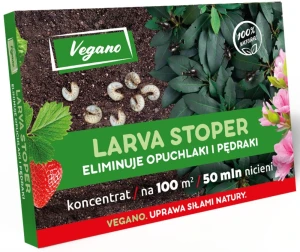 Larva Stoper 50 MLN – nicienie na opuchlaki i pędraki – Vegano